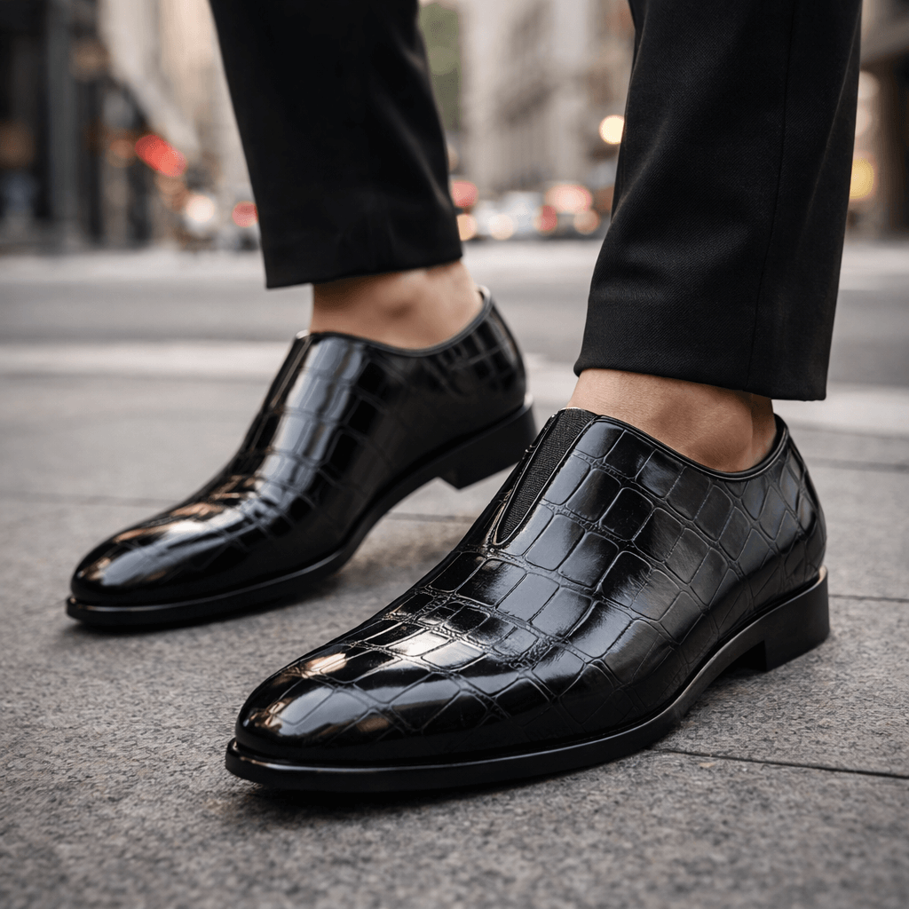 Selvor Leather Loafers