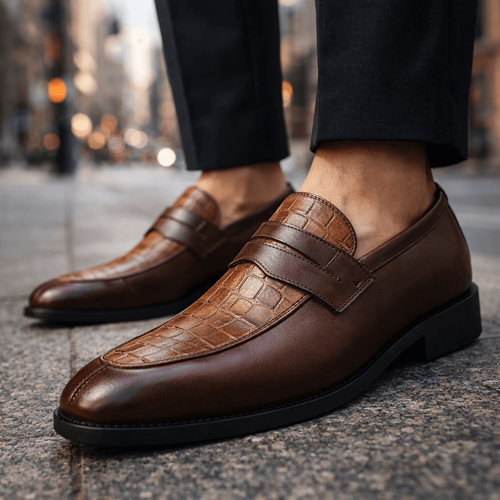 Elron Leather Loafers