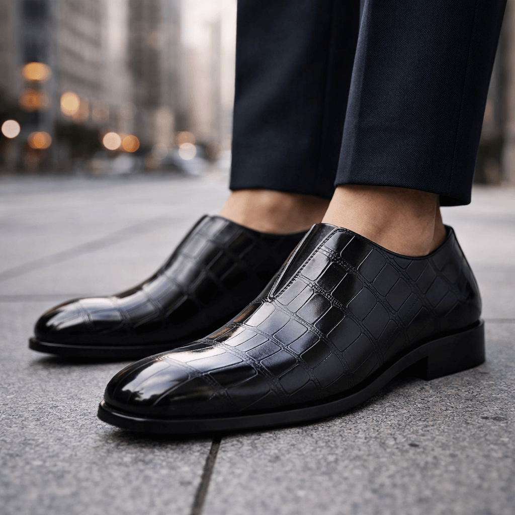 Selvor Leather Loafers