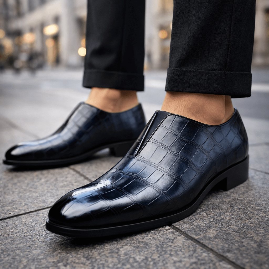 Selvor Leather Loafers