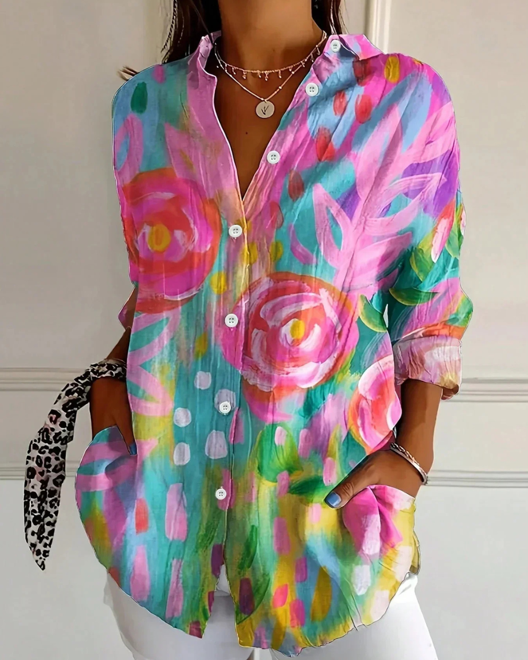 Juliet™ | Colorful Pattern Blouse