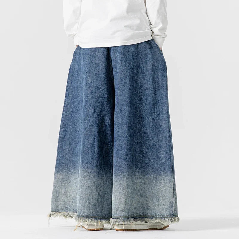 Fade Wide-Leg Jeans